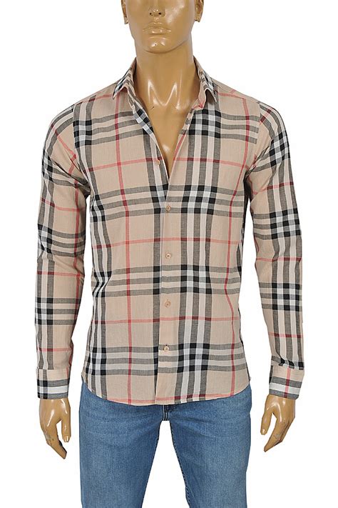 burberry formal shirts|burberry long sleeve shirts.